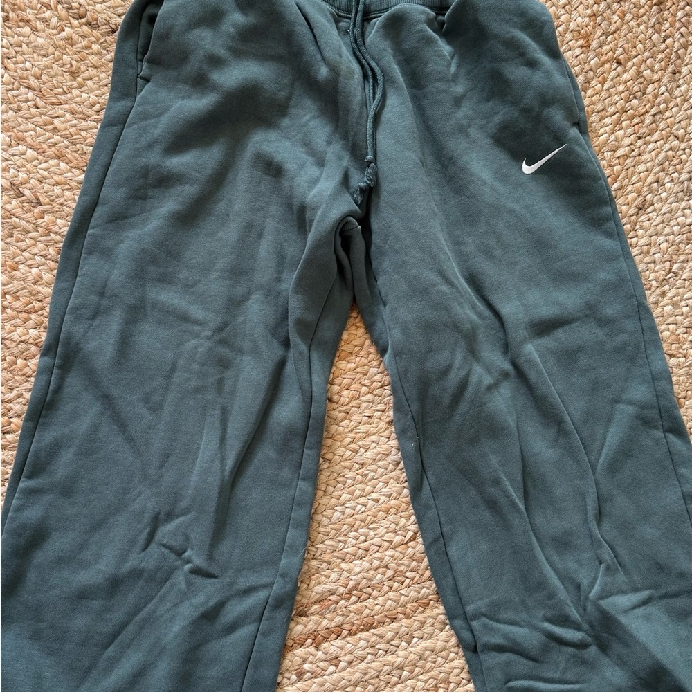 Nike Green Flare Sweatpants